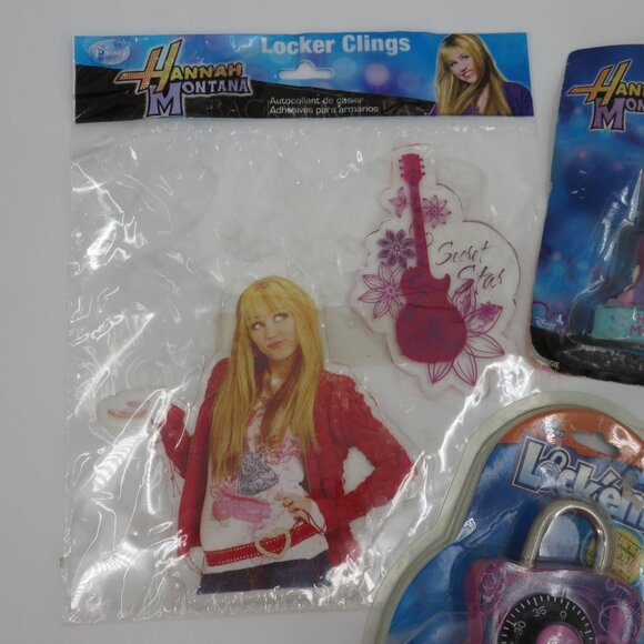 Hannah Montana Combo Lock Birthday Candle Locker Clings Y2K 2000s Miley Cyrus - Picture 2 of 13
